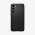 ACS05614 - Galaxy S23 Ultra Case Liquid Air in matte black showing the back